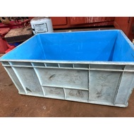 plastic tank/storage box 50L