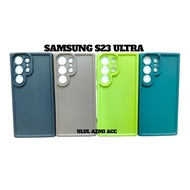 CASE MATTE ROSE SAMSUNG S23 ULTRA SOFTCASE CAMERA PROTECTOR