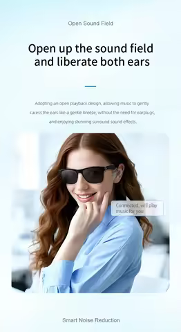 Glasses Translator AI 144 Languages Translation Sunglasses Bluetooth Chat Intelligent Real-time Voic