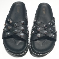 BBJ28KAV14 jelly sandal wedges wanita barabara karet bara bara cewek