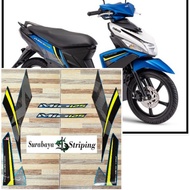 2018 2019 blue Yamaha Mio M3 125 Striping sticker