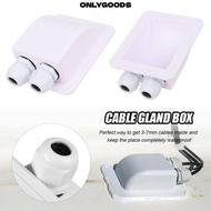 ONLYGOODS Cable Entry Gland Durable Camper. Caravan RV Roof Cable Box