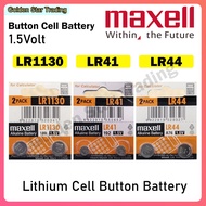 Maxell LR1130 LR41 LR44 Alkaline Battery Button Cell Watch PC Calculator 189 192 A76 1.5V Batteries
