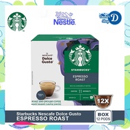 Starbucks Espresso Roast by Nescafe Dolce Gusto Coffee Espresso Capsule Coffee