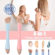 Four In One Multi-function Portable Makeup Brush And Foundation Powder Makeup Pen Blusher J5q8