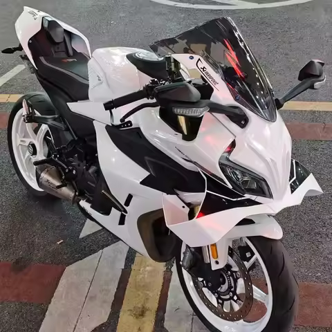For CFMOTO 450SR 450SR-S 450SS Front Winglet Spoiler Fairing Lower Lip S1000RR Style Aerodynamic Cov