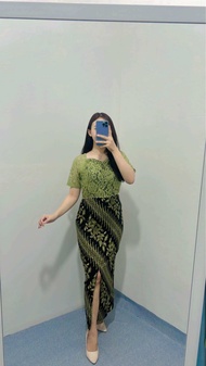 Dress Batik Widya / Dress batik wanita / Dress pesta natal
