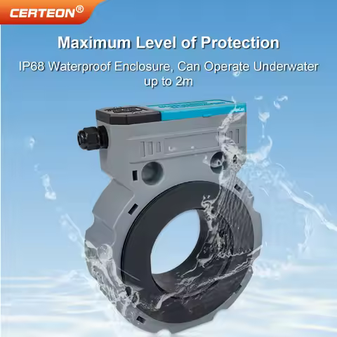 CK-ASW-1-K Ultrasonic Flow Meter DN50-150 Card-type Smart IP68 Battery Water Meter RS485 Remote for 
