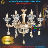 Đèn chùm cổ điển Nhật Lighting-BH 24 tháng Model:ĐCX-3099/6 ĐCX-3099/8 ĐCX-8266/8 ĐCX-8266/10+5