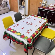 Holiday Dining Table Cover – Christmas Polyester Table Cloth 150x180cm