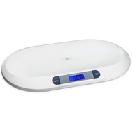 Penimbang Digital Elektronik 20KG/44LBS untuk Mengukur Berat Bayi/Anak/Haiwan Peliharaan dengan Tepa