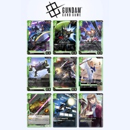 Gundam Card Game GD01 Green Uncommon Single Cards [Japanese Ver.] GD01-030 031 033 034 038 091 107 1