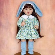 55cm Full Body Vinyl Reborn Baby Doll Toy, Wearable Clothes, Brown Haired Princess Doll, Handmade Sw