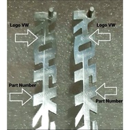 Original Volkswagen Writing Emblem | VW Chrome Logo VW Car Accessories