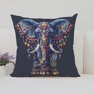 Elephant Decorative Pillow Cover 45x45 Cushions Covers Home Decoration Pillowcases for Pillows 45x45