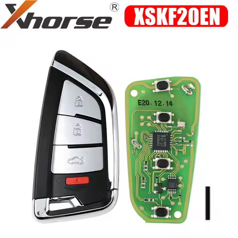 Xhorse XSKF20EN Smart Remote Key Knife Style 4 Buttons English Version 1 Piece