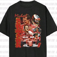 F1 Michael Schumacher Formula One Ferrari Vintage Style Shirt