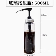 Artifact Bottle Put Sealed Honey Pour Convenient Squeeze Glass Jar Dedicated Squeeze Sub-bottling Co