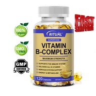 RITUAL Vitamin B Complex Capsules - Complex With B12,B2,B3,Immune Health