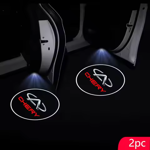 Car Door LED HD Welcome Courtesy Shadow Projector Lamp Logo Light for Chery Tiggo 2 3 4 5 6 7 8 3X 5
