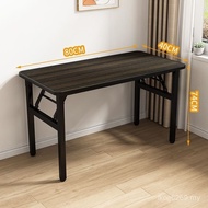Simple Eating Desk Rectangular Desk Household Computer Desk Table Folding Training Table Folding Tab