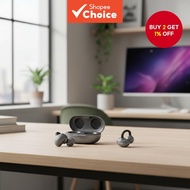 HTC NE55 AI Instant Translation Wireless Earphones Bluetooth 6.0 Clip-on Earbuds HiFi Stereo Audio N