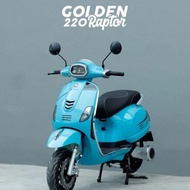 sepeda motor listrik goda golden raptor - white subsidi
