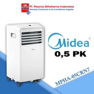 AC MIDEA PORTABLE 0,5 PK 1/2 PK MPHA-05CRN7 LOW WATT AC PORTABLE