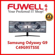 Samsung Odyssey G9 C49G95 / C49G95TSSE DQHD Monitor With 1000R Curved Display 49"- Display Type: QLED