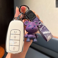 เคสพวงกุญแจรถยนต์เชอรี่ Chery Key JAECOO 7พวงกุญแจรถเฌอรี่ C5 8pro Tiggo 7pro Omoda 5 Key Cover Omod