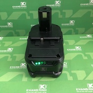 Vỏ mạch pin Ryobi 18V 5S 2P báo pin vỏ 2 hàng pin và mạch nhận sạc zin