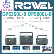 POWER STATION เครื่องสำรองไฟ สำหรับ ทำงานนอกพื้นที่ ตั้งแคมป์ในป่า มี 2ขนาด 300 - 600w ยี่ห้อ ROWEL
