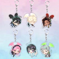 Alien Stage Mizi Till Ivan Luka Sua Hyuna Acrylic Stand keychainAnime Figure keyring bag charm Colle