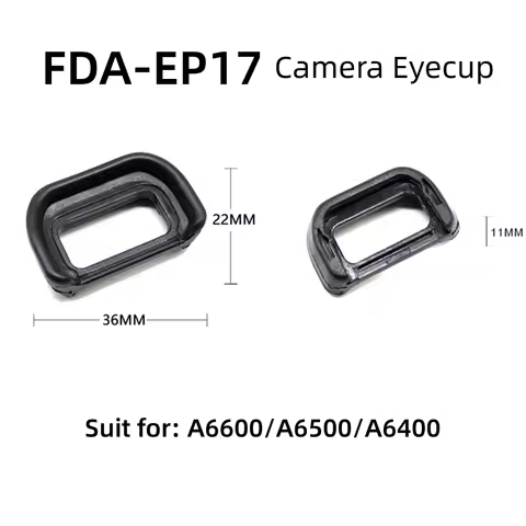 Hard Viewfinder Eyecup Eye Cup Eyepiece replace FDA-EP17 for Sony A6600 A6500 A6400 ILCE-6600 ILCE-6