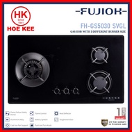 Fujioh FH-GS5030 SVGL  3-Burner Glass Hob