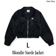 chuuchop(C8355)Blondie Suede Jacket เสื้อแจ็คเก็ตหนังกลับ