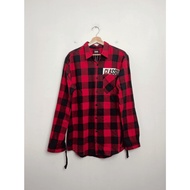 [WUSO] Izzue red plaid shirt SIZE 5