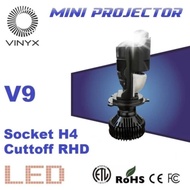 V9 vinyx H4 mini Lens Projector 36 Watt LED Lamp