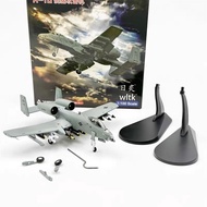 1/100 US Army A-10C Strike Aircraft Warthog Fangs A10 Fighter Military Aircraft Alloy Model Ornament