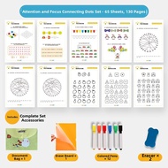 MOURY | Attention and Logic Training Book 4-10 Years Old