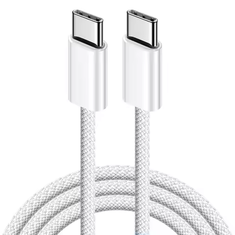NEW 60W Type C to Type C Cable Data Line For Iphone 15 16 17 Samsung Xiaomi Fast Charging USB C to C