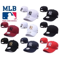 Korea MLB Baseball Cap Yankees Unisex New York Cap Couple Shade New York Embroidered Hat Hip Hop Baseball Cap