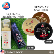 Yuppies Shoe Polish Starwax / Glo King Liquid | black and neutral [ ready stock + fast delivery ]