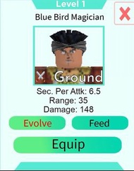Roblox Astd Blue Bird Magician