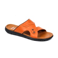 Men's Leather Slop Sandals R-36 Casual Sandals Original Size 39-43
