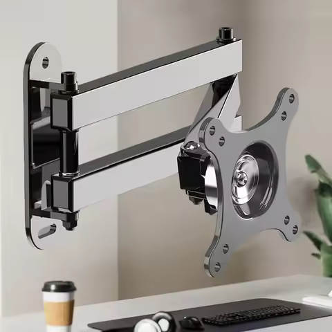 20° tiltable TV Wall Mount Bracket 360° Rotated Holder Universal TV Mount for 14 to 37 Inch Computer