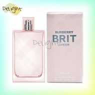 BURBERRY - Brit Sheer 粉紅風格EDT淡香水 100ml | 平行進口商品