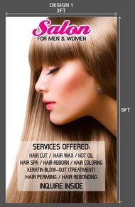 SALON TARPAULIN DESIGNS & PRINT 3X5FT