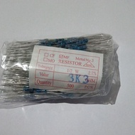 Resistor 1/2w 3k3 per bag