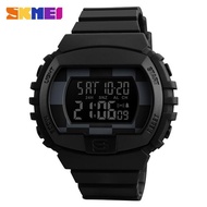 SKMEI 1304 Jam Tangan Pria / Jam Tangan Olahaga Militer  Chrono Countdown Anti Air 50M - Black